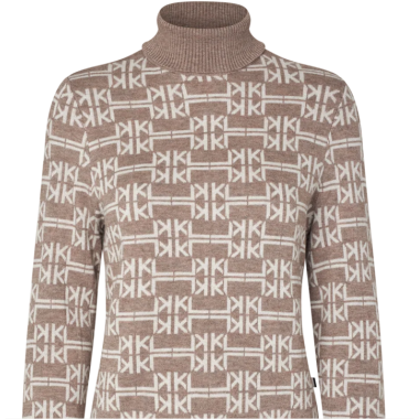 Pull col roulé laine KINGSLAND – KL Brandmark | Équitation