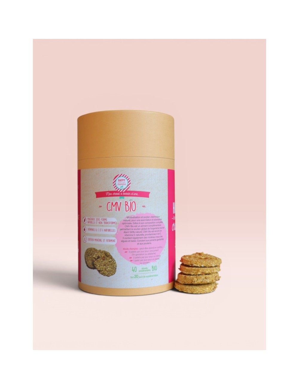 HAPPY CRACKERS CMV BIO 40 PALETS