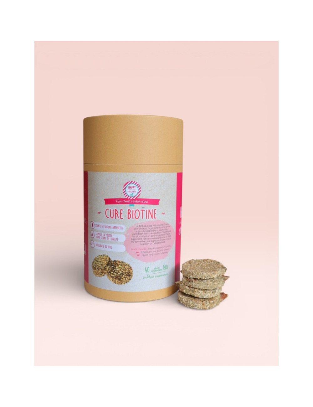CURE BIOTINE HAPPY CRACKERS 40 PALETS