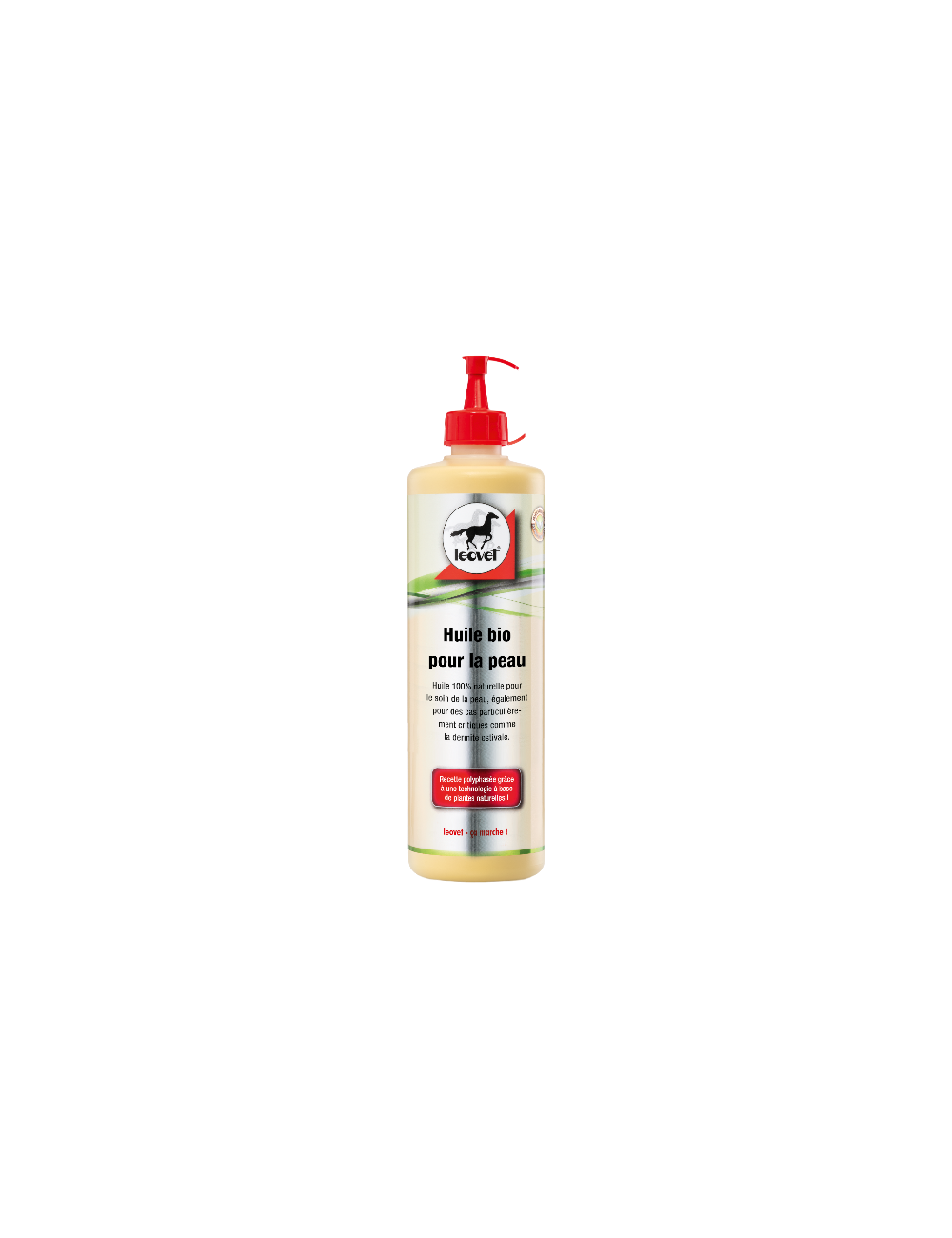 Huile Anti-Démangeaisons Leovet 500 ml – Apaise les irritations du cheval
