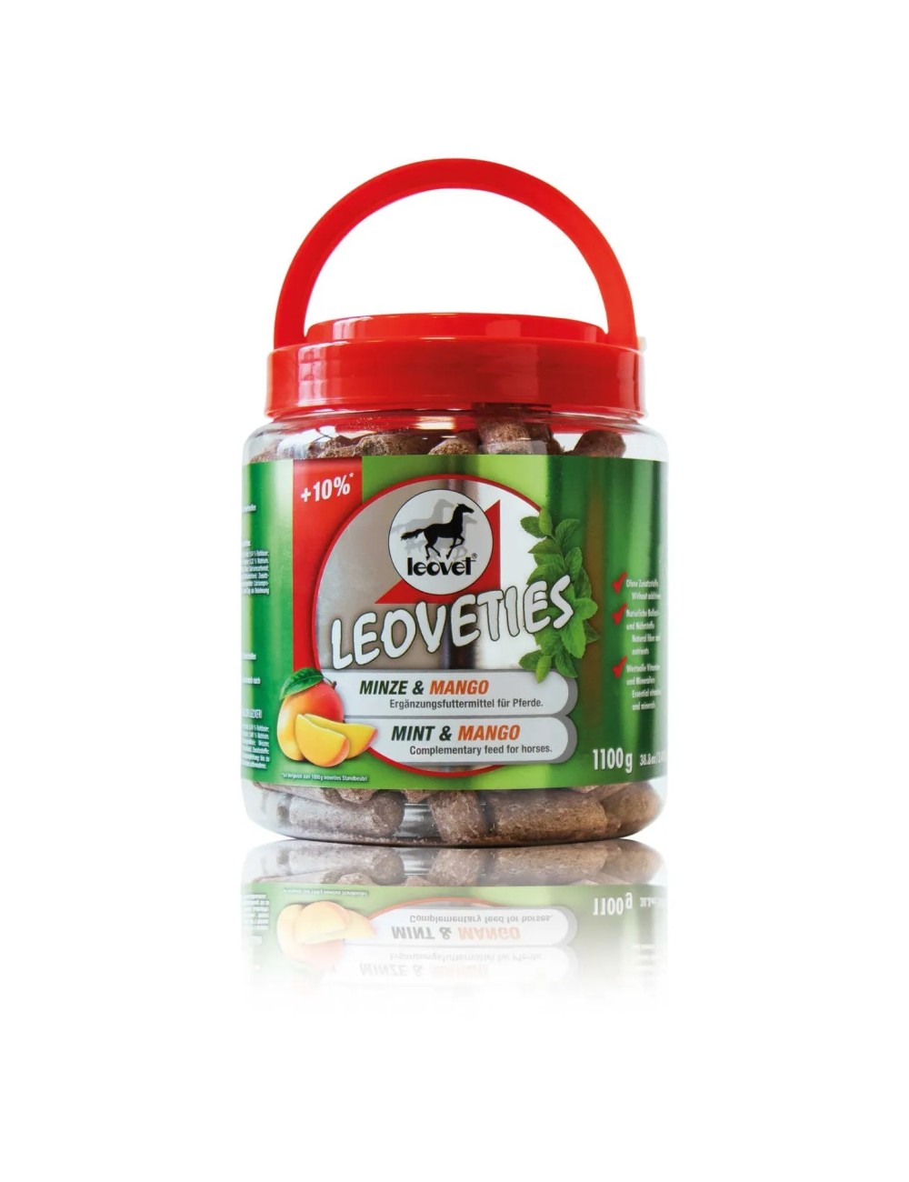 BONBON LEOVET MENTHE ET MANGUE 1.1KG