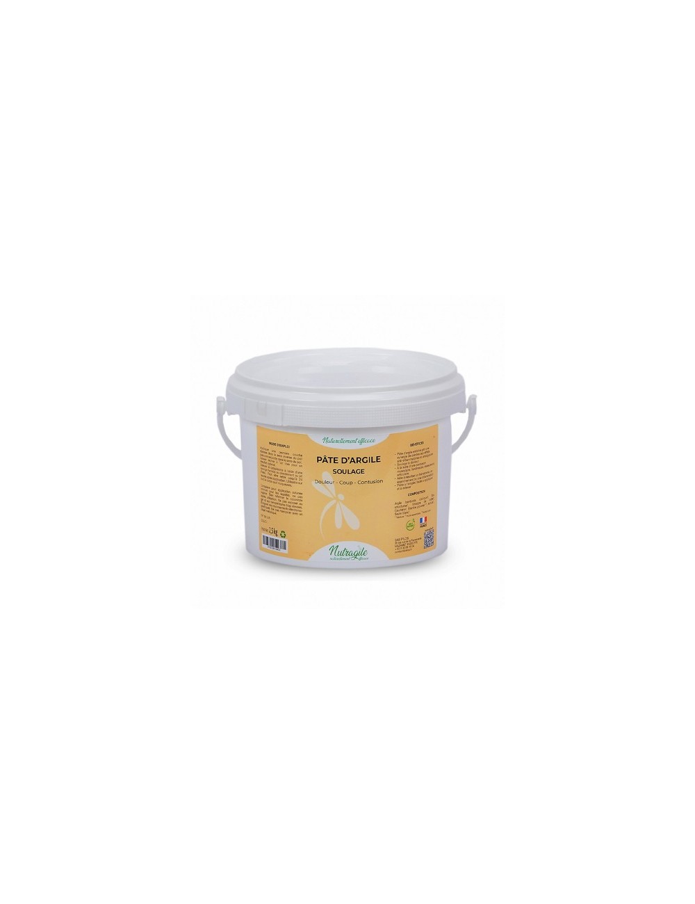 PATE ARGILE SOULAGE DOULEUR