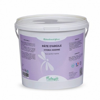 PATE D'ARGILE HYDRA MARINE 3KG