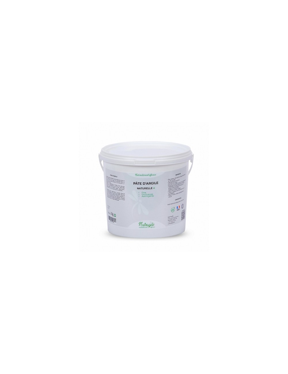 PATE D'ARGILE NATURELLE +  1.5KG